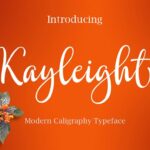 Kayleight Font Poster 1