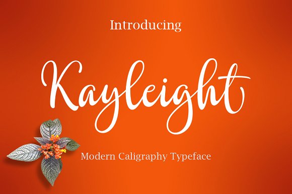 Kayleight Font Poster 1