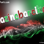 Kazincbarcika Font Poster 1