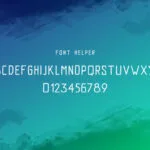 Kelium Font Poster 4