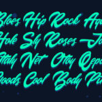 Kely Rose Font Poster 3