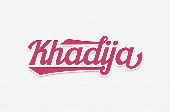 Khadija Script Font Khadija Script Font Poster 1