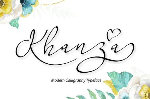 Khanza Font Poster 1