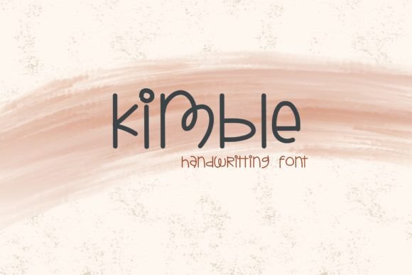 Kimble Font Poster 1