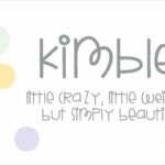 Kimble Font Poster 5