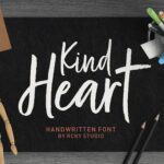 Kind Heart Font Duo Font Poster 1