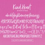 Kind Heart Font Duo Font Poster 14