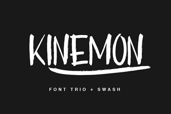 Kinemon Font Poster 1