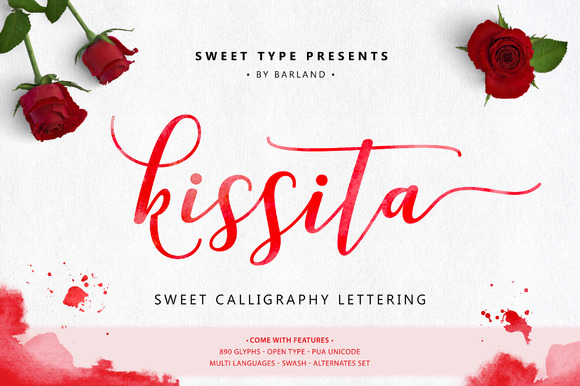 Kissita Font Poster 1
