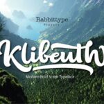 Klibeuth Font Poster 1