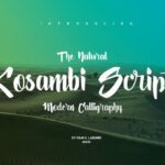 Kosambi Font Poster 1