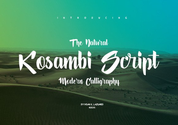 Kosambi Font Poster 1