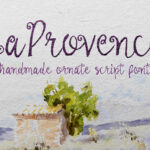La Provence Font Poster 1