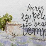 La Provence Font Poster 2