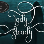 Lady Steady Font Poster 1
