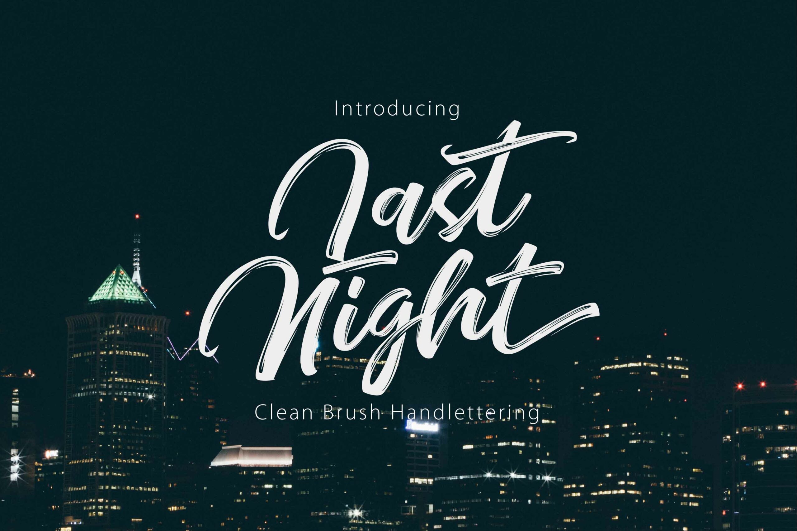 Last Night Font