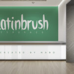 Latinbrush Font Poster 1