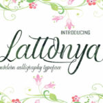 Lattonya Font Poster 1