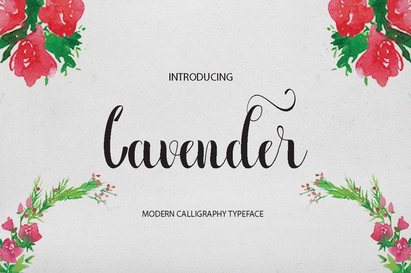 Lavender Font