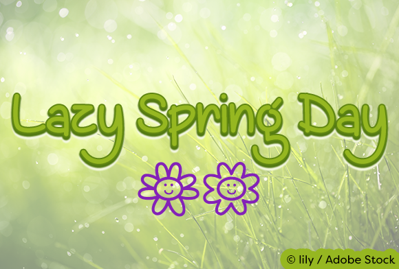Lazy Spring Day Font Poster 1