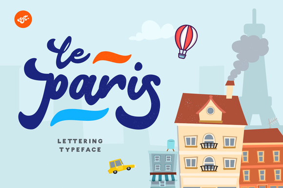 Le Paris Font Poster 1