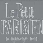 Le Petit Parisien Light Font Poster 1