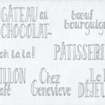 Le Petit Parisien Light Font Poster 4