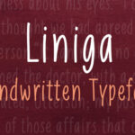 Liniga Font Poster 1