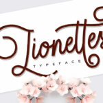 Lionettes Font Poster 1