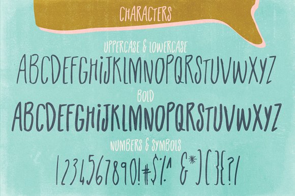Listless Font Poster 1