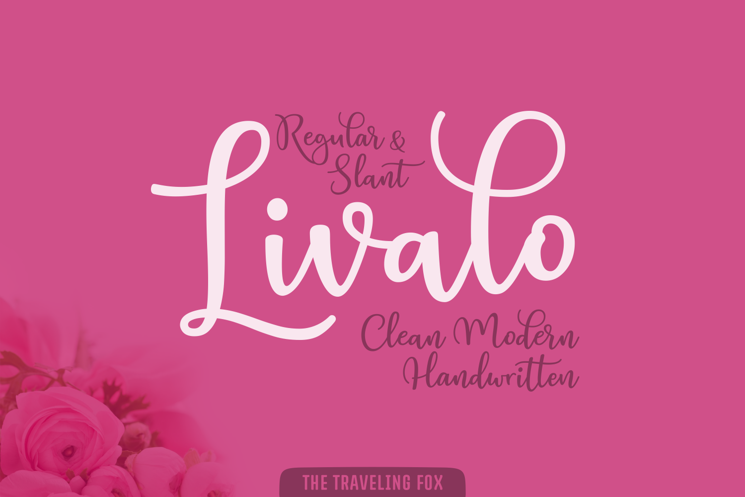 Livalo Font Poster 1