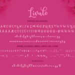 Livalo Font Poster 3