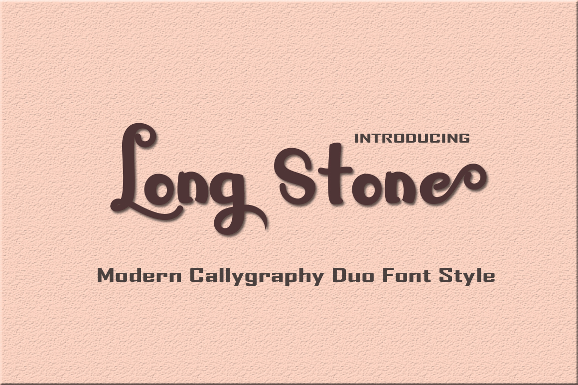 Long Stone Font