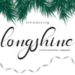 Longshine Font Poster 1