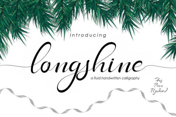 Longshine Font Poster 1