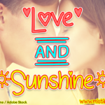 Love and Sunshine Font Poster 1