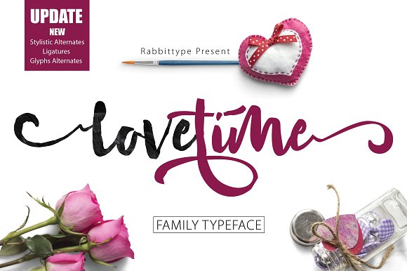 Love Time Font