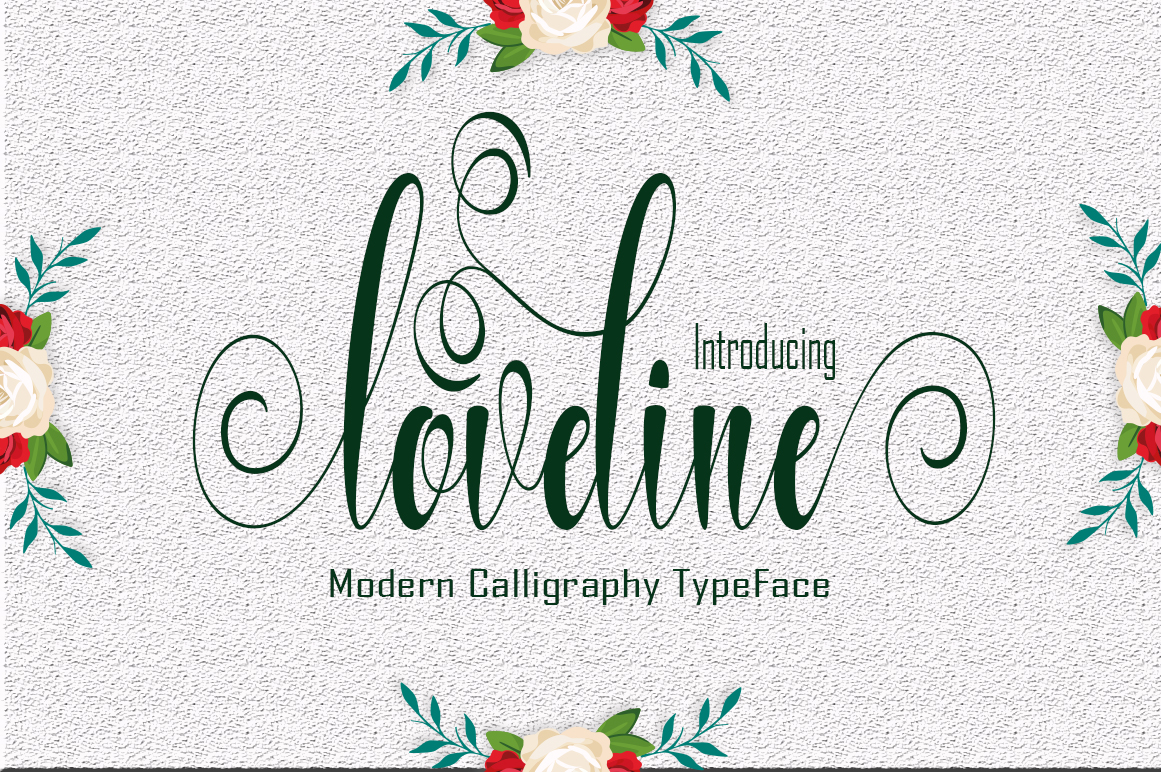 Loveline Font Poster 1