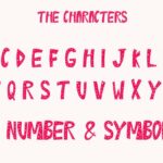 Lovely Font Poster 4