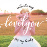 Lovelyou Font Poster 1