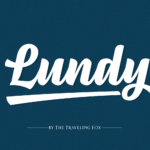 Lundy Font Poster 1