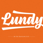 Lundy Font Poster 2