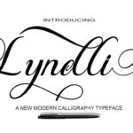 Lynelli Font Poster 1