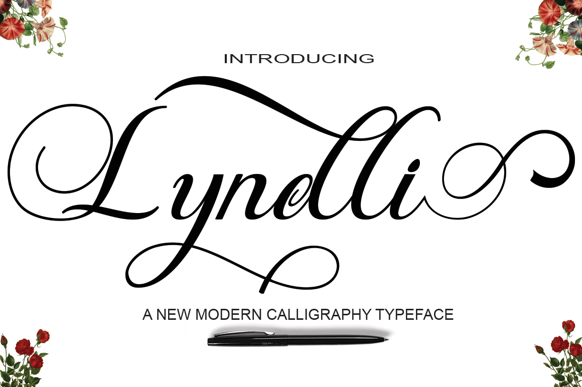 Lynelli Font Poster 1