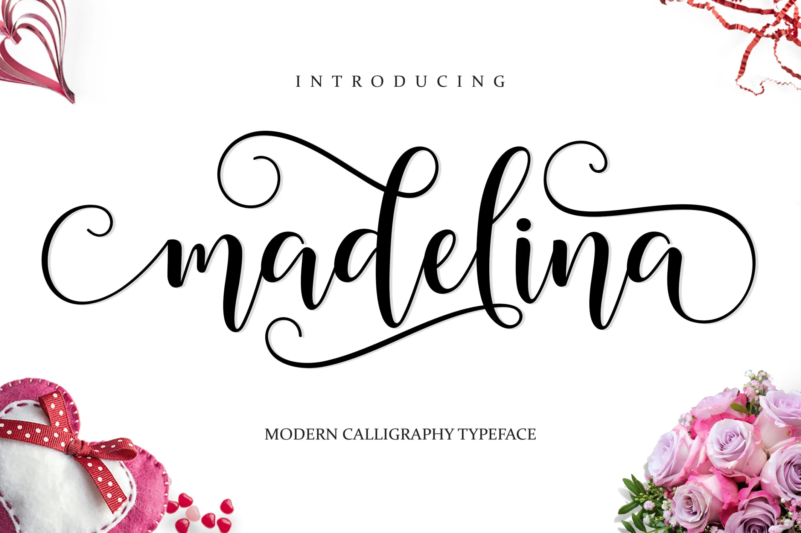 Madelina Script Font Madelina Script Font Poster 1