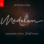 Madelon Font Poster 1