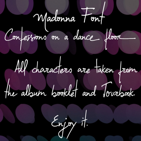 Madonna Font