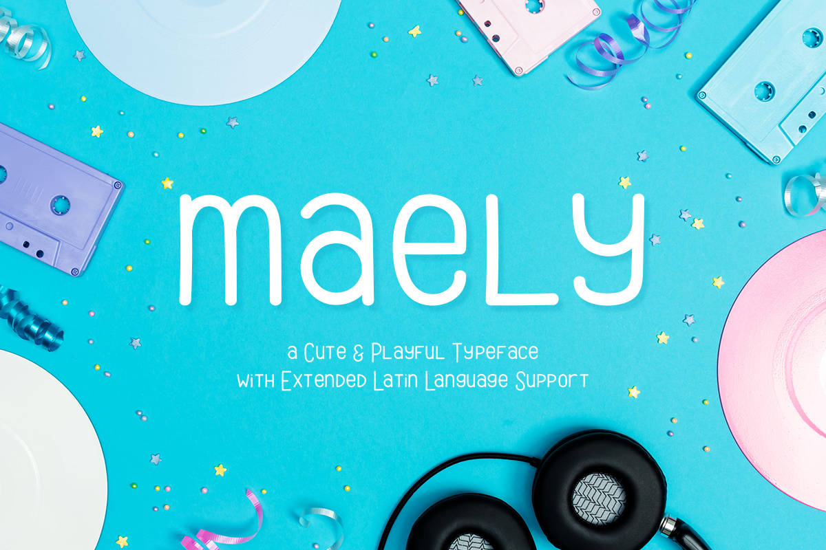 Maely Font Poster 1