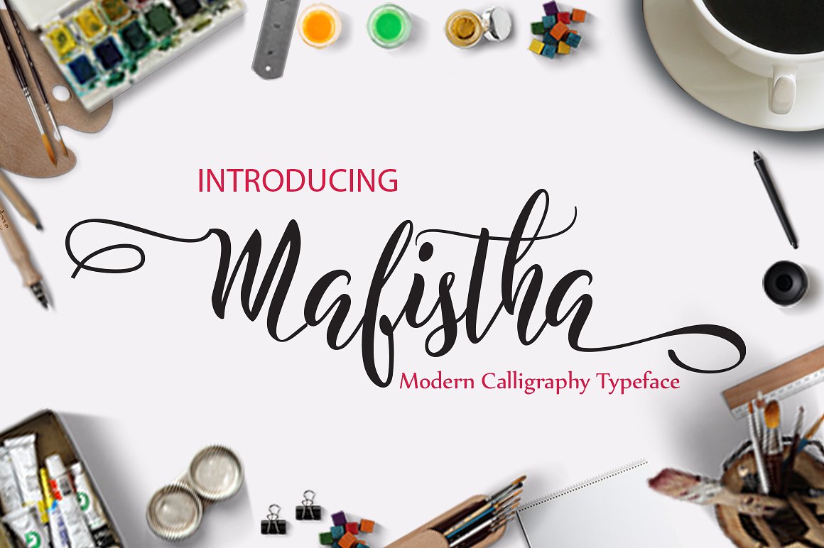 Mafistha Font Poster 1