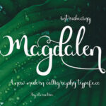 Magdalen Font Poster 1